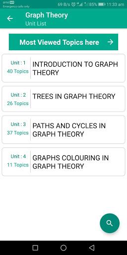 Graph Theory - Image screenshot of android app