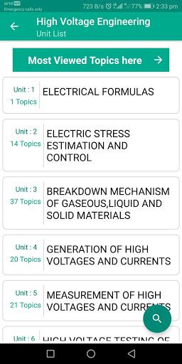 High Voltage Engineering - Image screenshot of android app