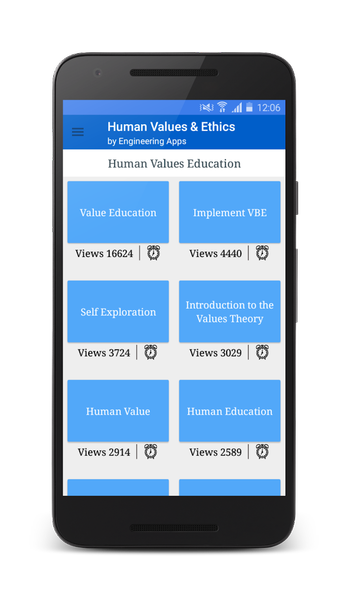 Human Values & Ethics - Image screenshot of android app