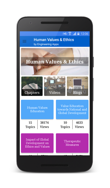 Human Values & Ethics - Image screenshot of android app