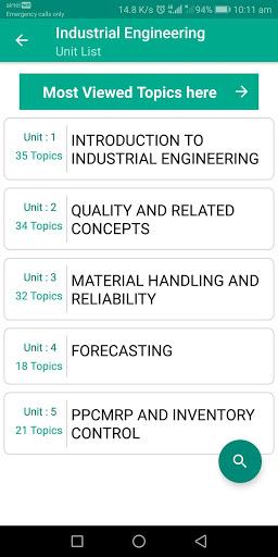 Industrial Engineering - Image screenshot of android app