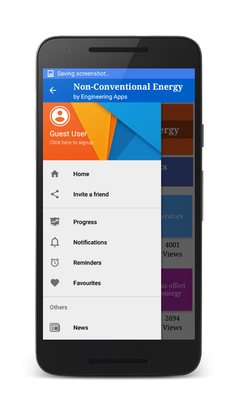 Non Conventional Energy - Image screenshot of android app