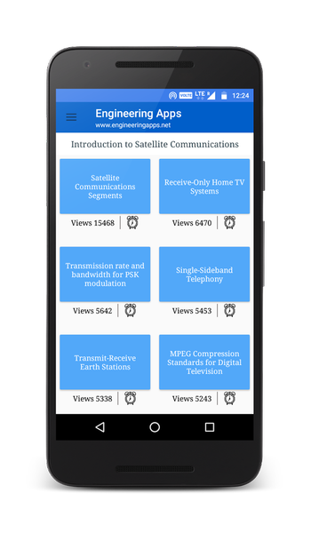 Satellite Communications - Image screenshot of android app