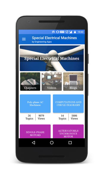 Electrical Machines - عکس برنامه موبایلی اندروید