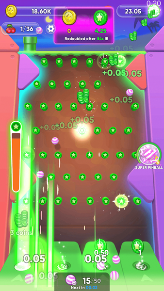 Falling Balls : Lucky Drop - Gameplay image of android game