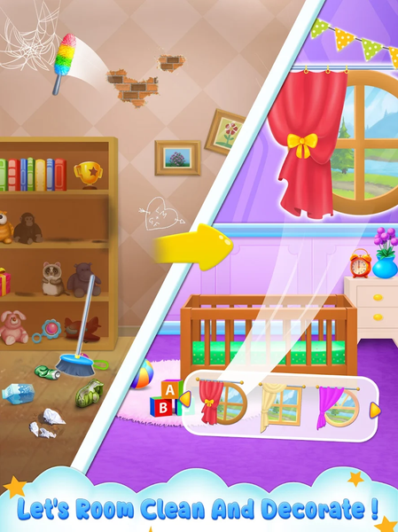 BabySitter DayCare Games - Gameplay image of android game