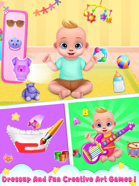 BabySitter DayCare Games - Gameplay image of android game