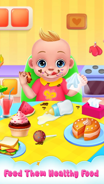 BabySitter DayCare Games - Gameplay image of android game