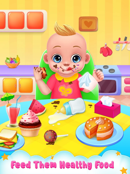BabySitter DayCare Games - Gameplay image of android game