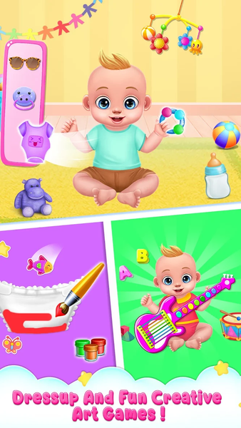 BabySitter DayCare Games - Gameplay image of android game