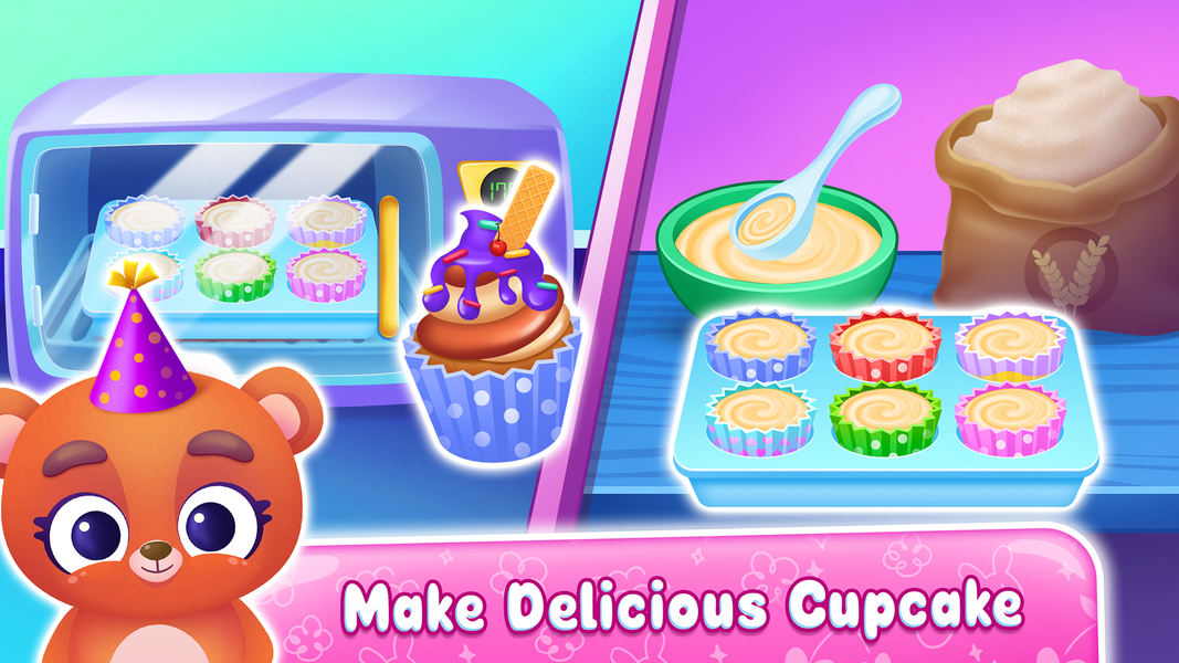 Birthday Party & Cake Game - Gameplay image of android game