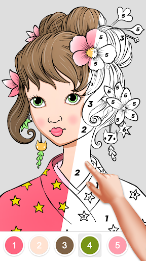 Princess Coloring Book - Image screenshot of android app