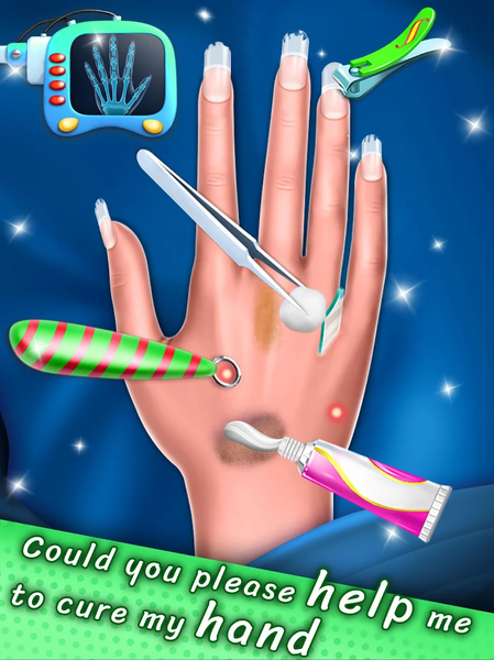 Hand Skin Doctor Game - عکس بازی موبایلی اندروید
