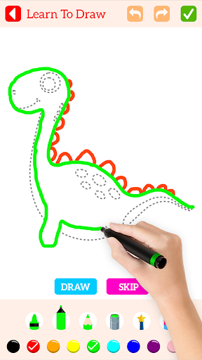 Learn How To Draw Animals - Animal Drawing Book - Gameplay image of android game