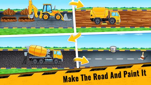 Kids Road Builder - Kids Games - عکس بازی موبایلی اندروید