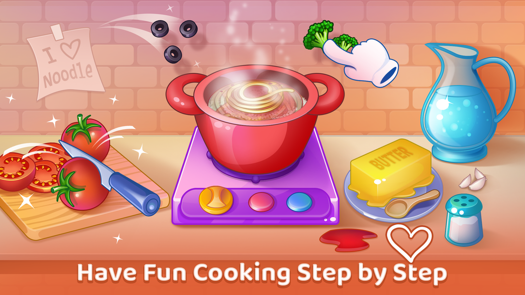 Kitchen Set Cooking Fun Time - عکس بازی موبایلی اندروید