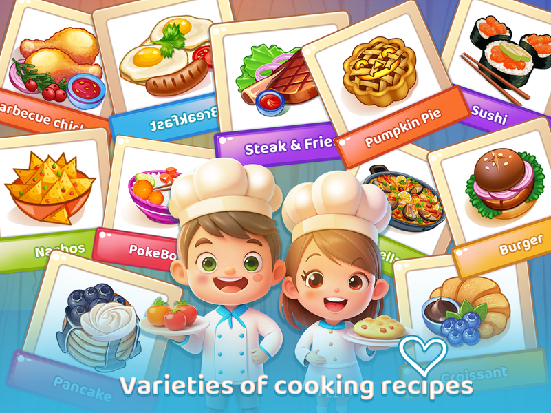 Kitchen Set Cooking Fun Time - عکس بازی موبایلی اندروید