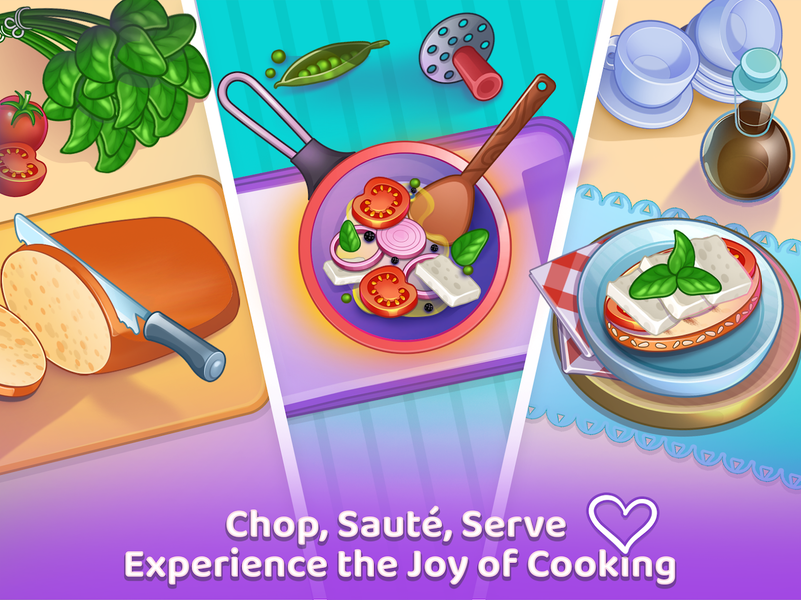 Kitchen Set Cooking Fun Time - عکس بازی موبایلی اندروید