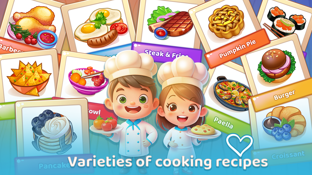 Kitchen Set Cooking Fun Time - عکس بازی موبایلی اندروید