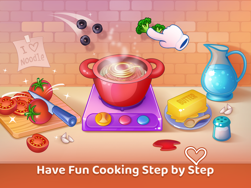 Kitchen Set Cooking Fun Time - عکس بازی موبایلی اندروید