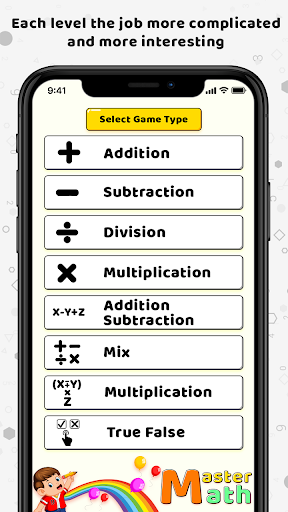 Master Math - Math Games - Image screenshot of android app