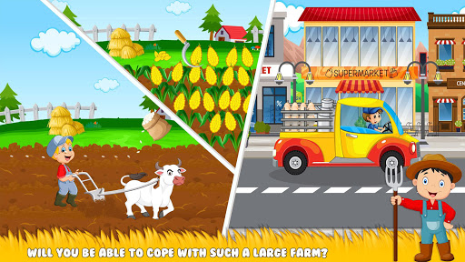 Minha vida de fazendeiro na cidade de fingimento  Jogos de  Animais::Appstore for Android