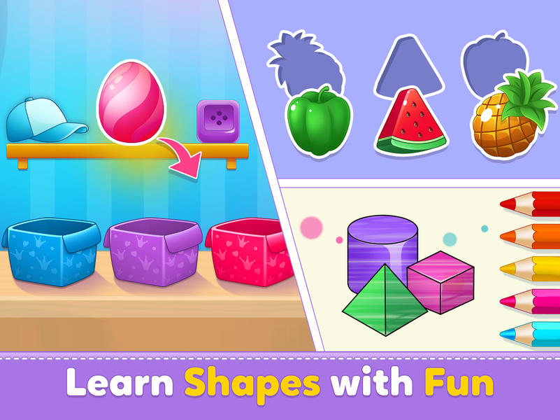 PlaySchool Pro: ABC 123 - Gameplay image of android game