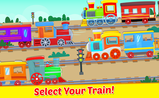 Train Game For Kids - عکس بازی موبایلی اندروید