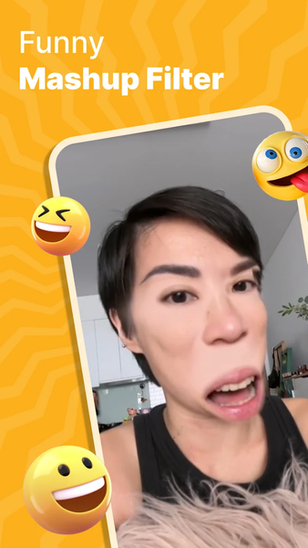 Face Mashup Challenge - عکس برنامه موبایلی اندروید