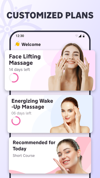 Face Yoga Exercise & Face Lift - Image screenshot of android app