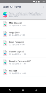 Meta Spark Player - عکس برنامه موبایلی اندروید