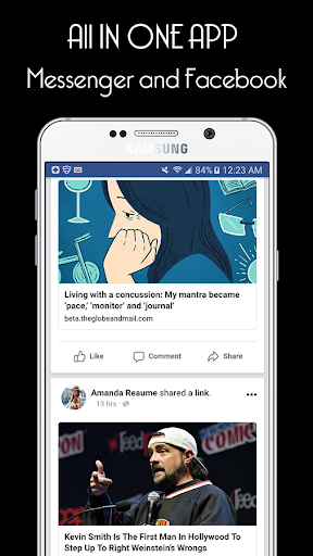 Lite Messenger - عکس برنامه موبایلی اندروید