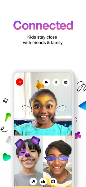 Messenger Kids – The Messaging - Image screenshot of android app