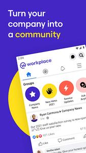Workplace by Facebook - عکس برنامه موبایلی اندروید