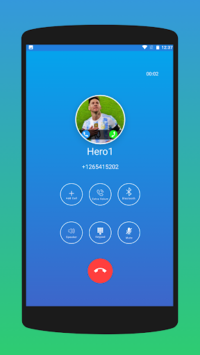 Call Messi Fake Video Call - and Live Chat - Image screenshot of android app