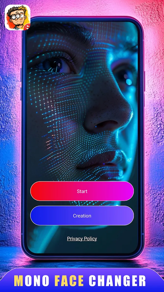 Mono face changer - Image screenshot of android app