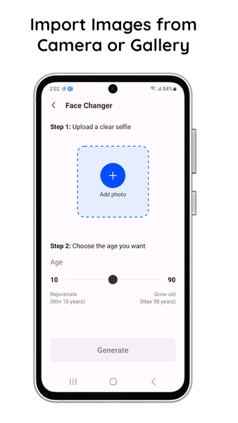 Future Self Face Aging Changer - عکس برنامه موبایلی اندروید