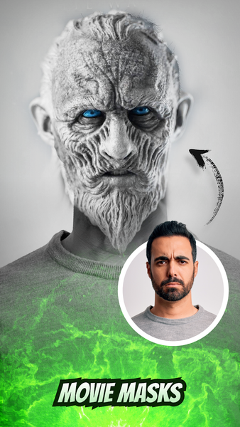 DeepSelfie, Face Filters, Mask - عکس برنامه موبایلی اندروید