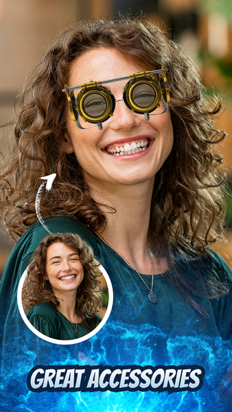 DeepSelfie, Face Filters, Mask - عکس برنامه موبایلی اندروید