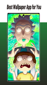 Wallpaper for phone - Rick and Morty