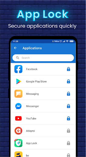 Smart Lock & Security Center - Image screenshot of android app