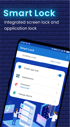 Smart Lock & Security Center - Image screenshot of android app