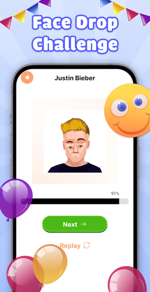 Face Mash: Challenge Face Mix - عکس برنامه موبایلی اندروید