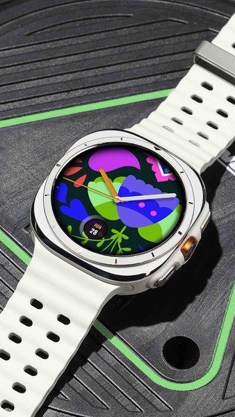 RZ Spring Flowers Watch Face - عکس برنامه موبایلی اندروید