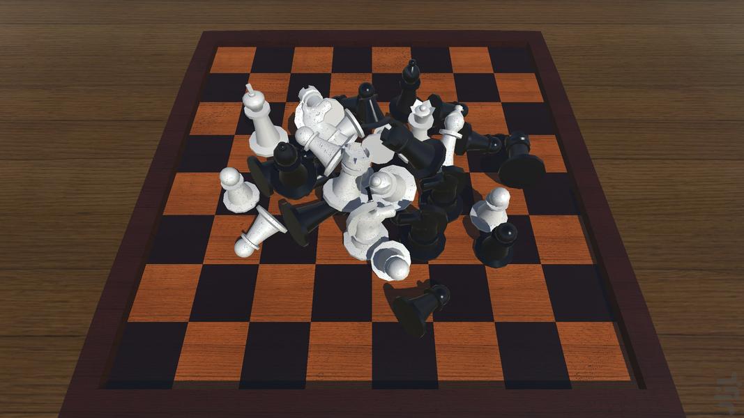 شطرنج سه بعدی - عکس بازی موبایلی اندروید