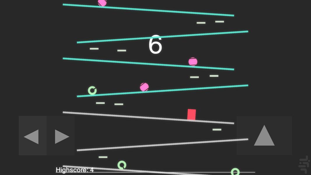 Jump Cube - Gameplay image of android game
