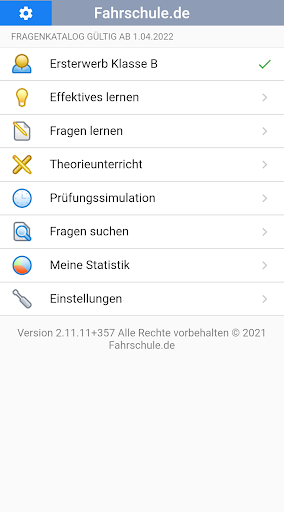 Fahrschule.de Lite - Image screenshot of android app