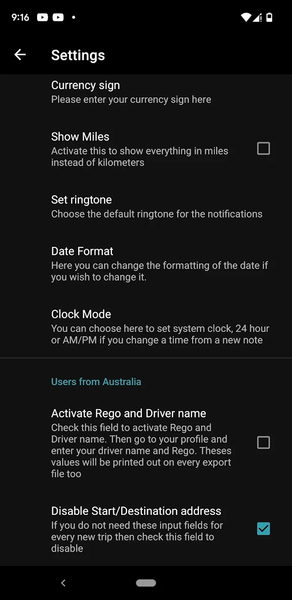 Car logbook App - عکس برنامه موبایلی اندروید