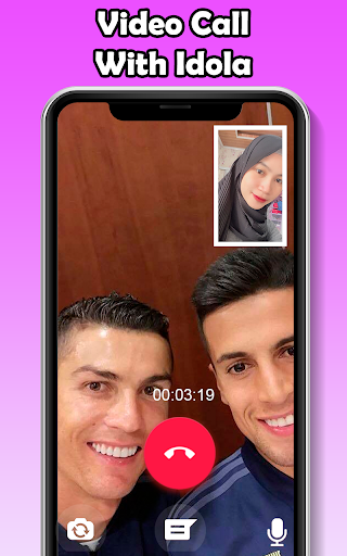 Ai Ronaldo : Fake Video Call - Image screenshot of android app