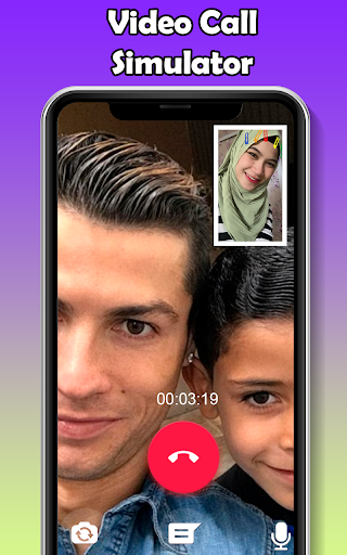Ai Ronaldo : Fake Video Call - Image screenshot of android app